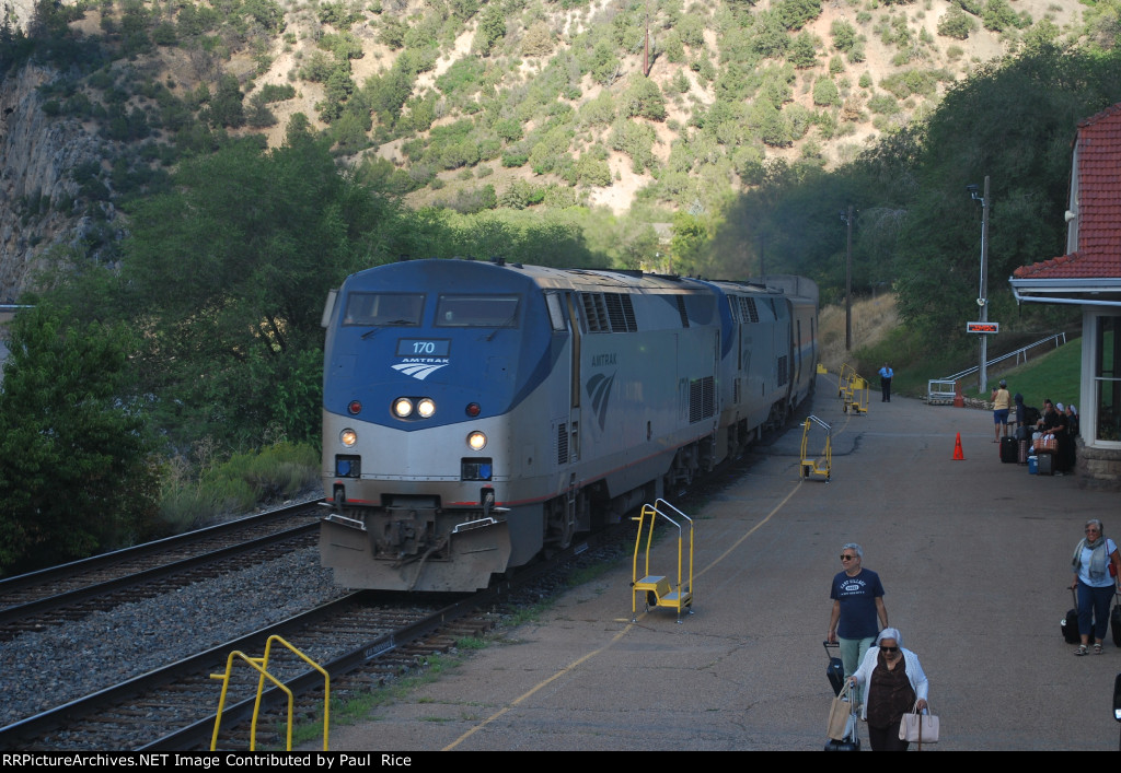 Amtrak 170 Has Arrived